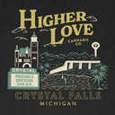 Crystal Falls T-Shirt - Black