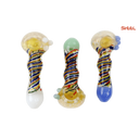 4.5" Swirl & Fumed Spoon Pipe