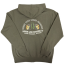 Ladybug Zip-Up Hoodie - Grey