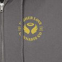 Higher Love Logo Zip-Up - Grey