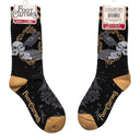The Raven's Grimoire Crew Socks