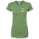 Eye of the Frog Women's Slim Fit Tee - Leaf