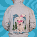 Winter Rabbit Hoodie - Grey